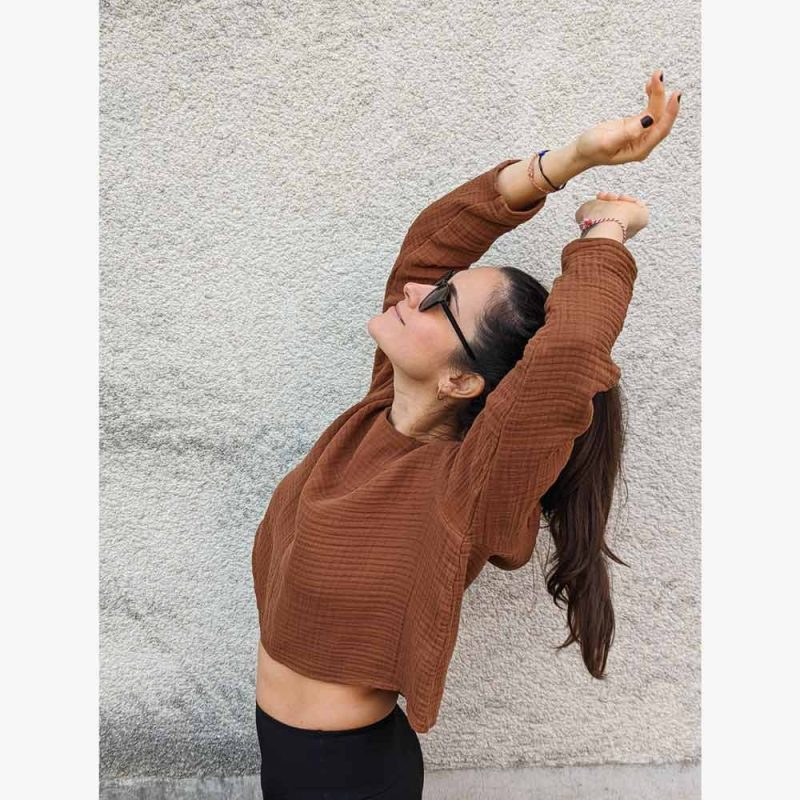 Karma-Şiva-basicbluz-kahverengi8