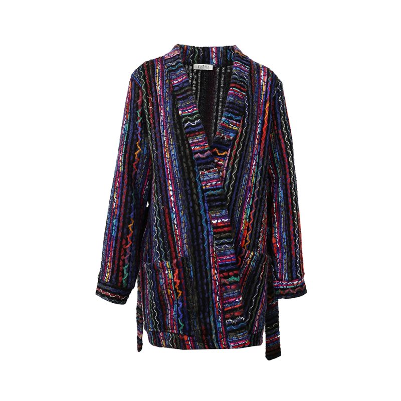 Karma yün ceket ön